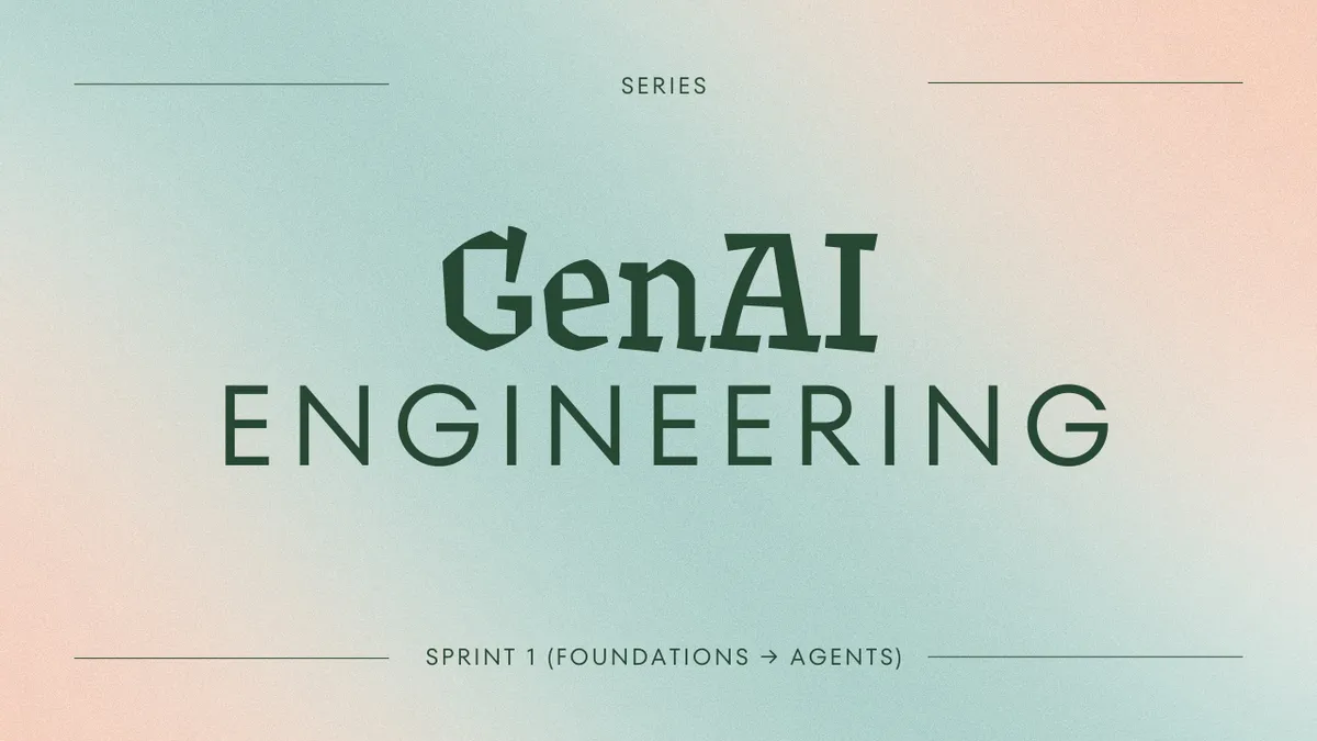 Gen-AI Engineering Series