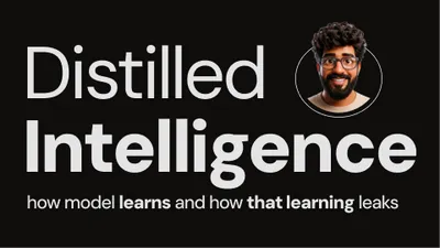 Stealing intelligence without stealing weights